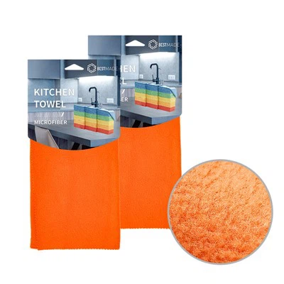 Tywel microfiber di -ymyl ar gyfer cegin